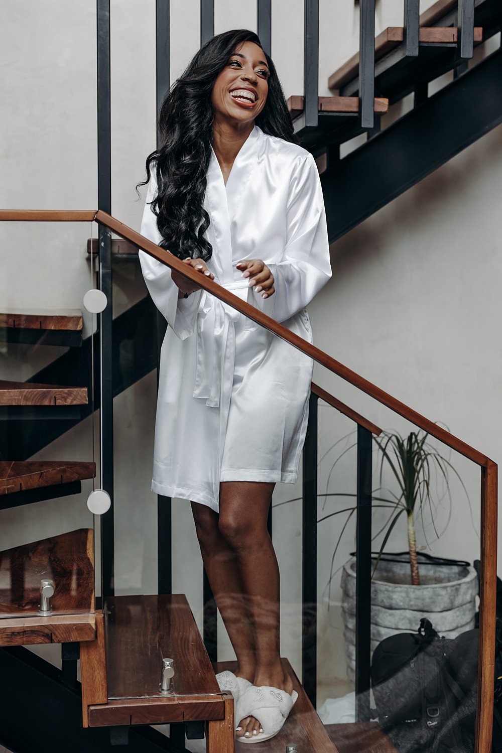 Aldea Ka'an Tulum Wedding Bamba Photography Bridal Robe