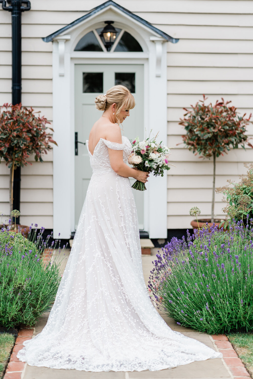 Blake Hall Wedding Gemma Giorgio Photography Made With Love Bridal Off Shoulder Gown Dress