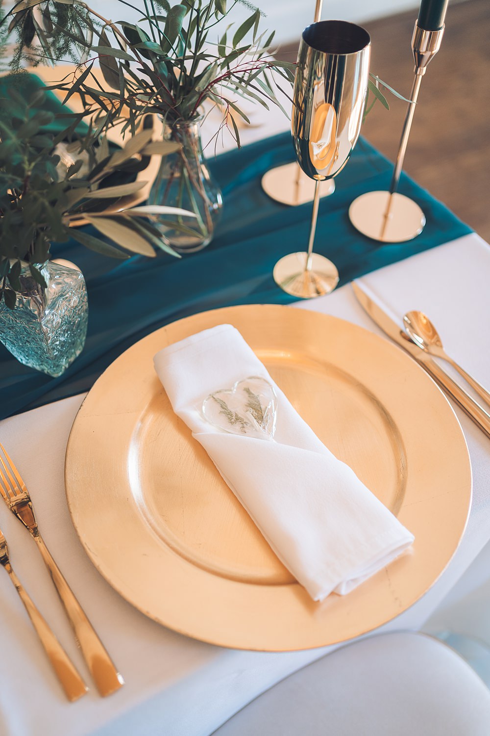 Bourton Hall Wedding Ellie Mac Photography Lolly Favour Place Setting