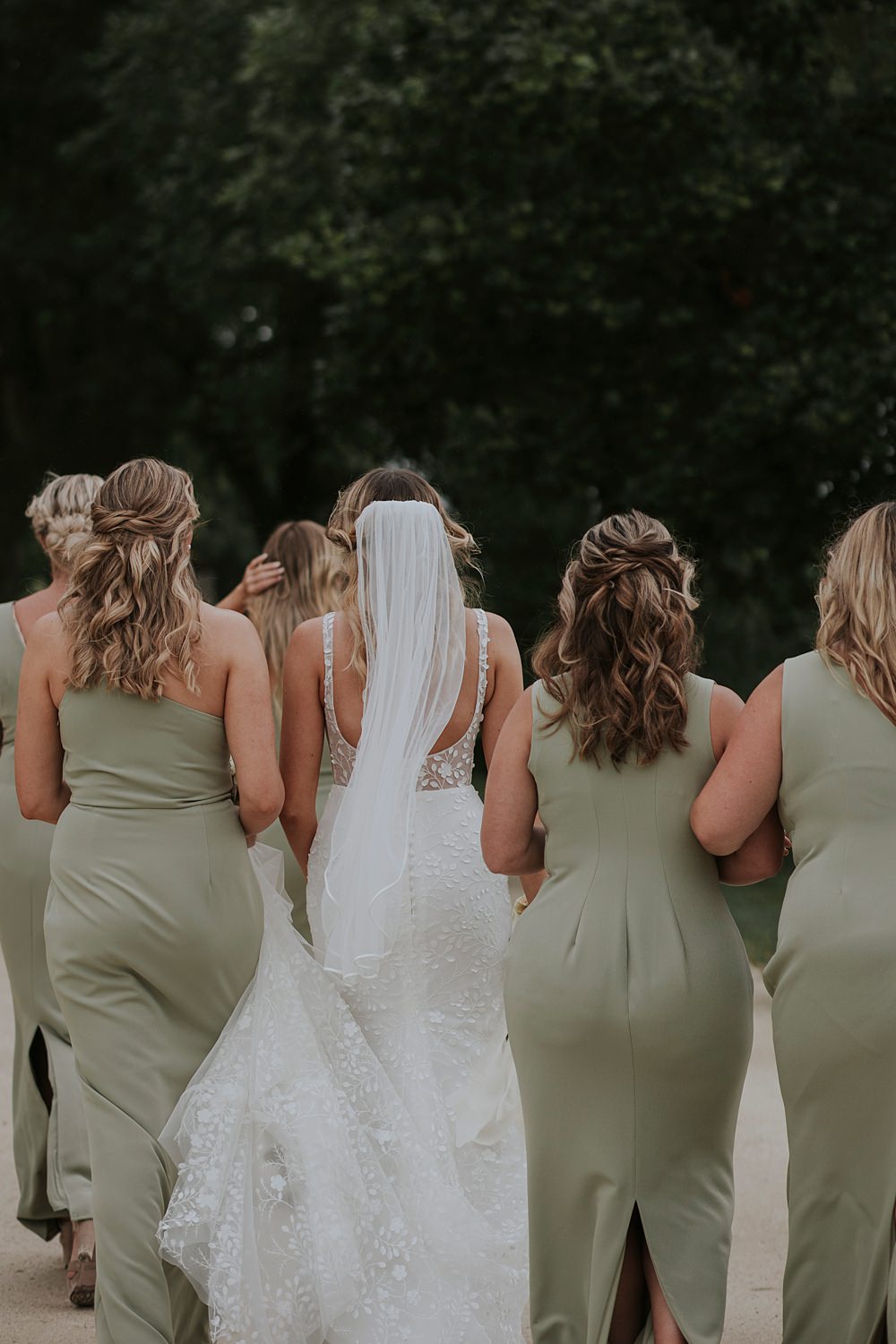 Chateau Barayre Wedding Grace Pham Photography Sage Green Bridesmaid Dresses