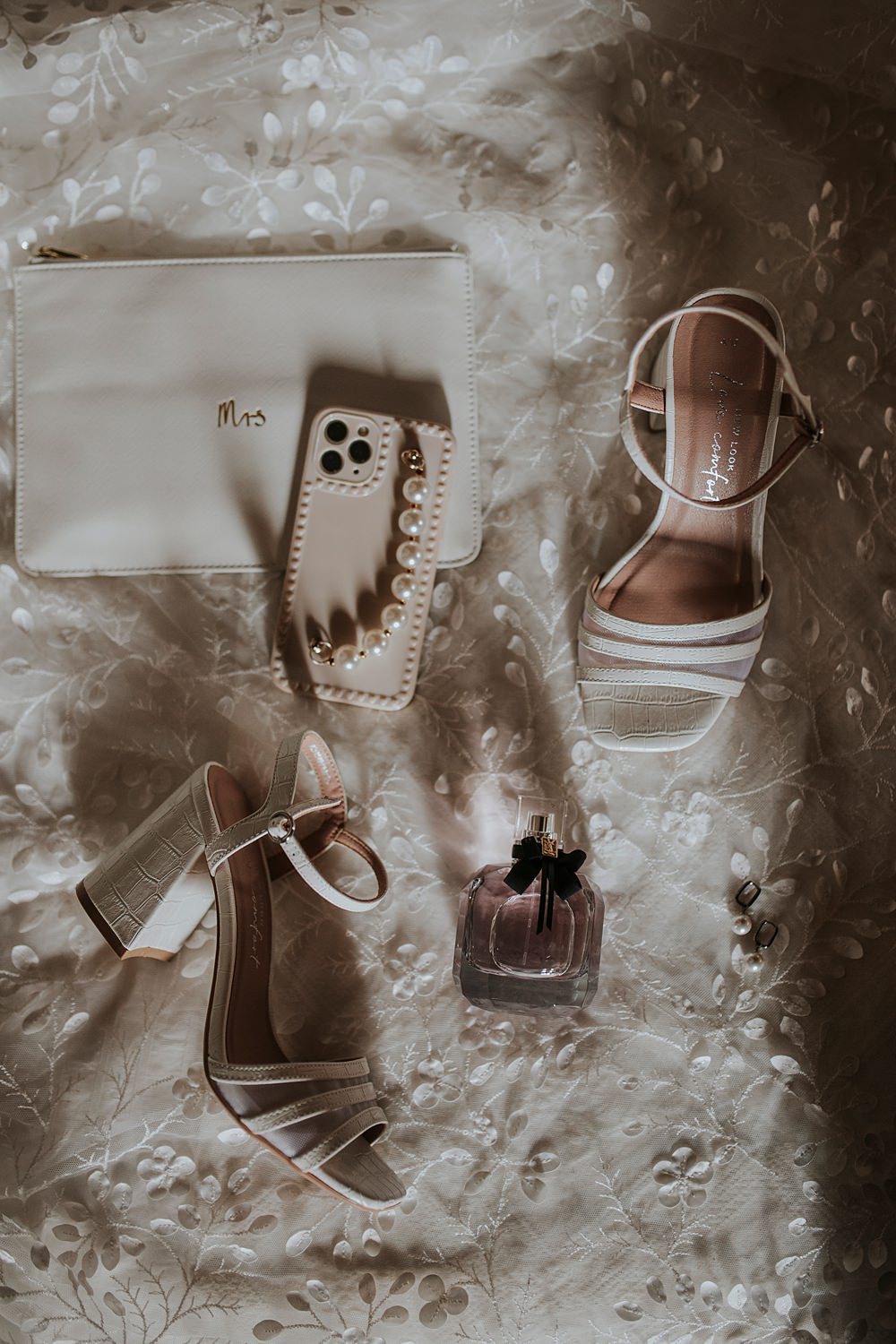 Chateau Barayre Wedding Grace Pham Photography Bridal Accessories Phone Bag Shoes
