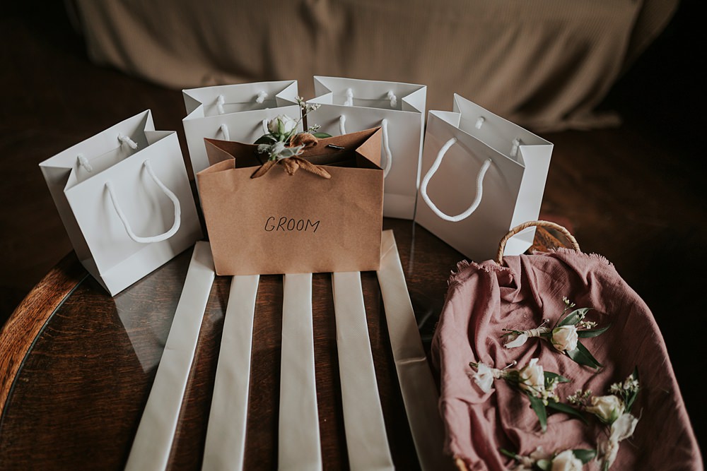 Chateau Barayre Wedding Grace Pham Photography Groom Gift Bag