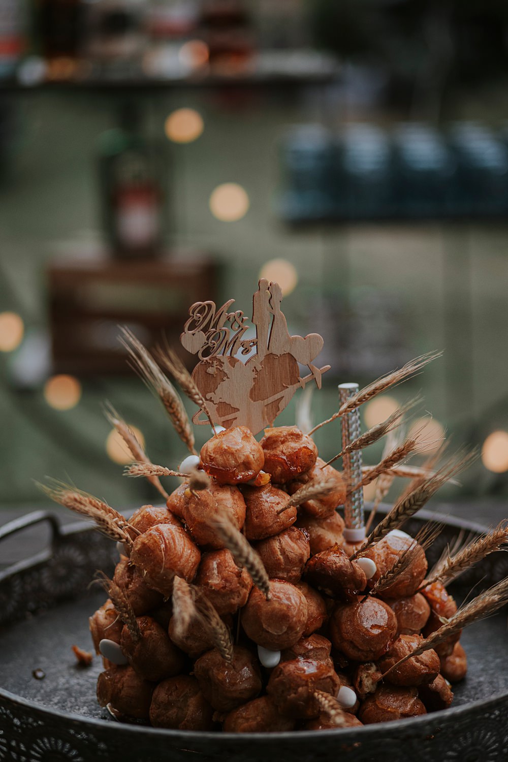 Chateau Barayre Wedding Grace Pham Photography Croquembouche Cake