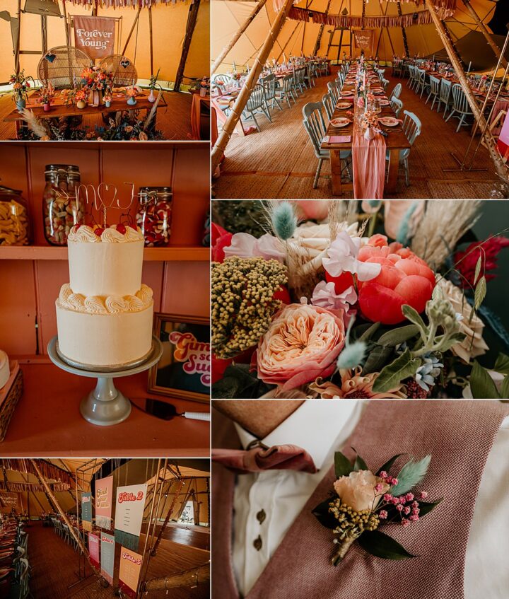 Teal Pink Spring Wedding Color Inspiration Matt Moore Photography
