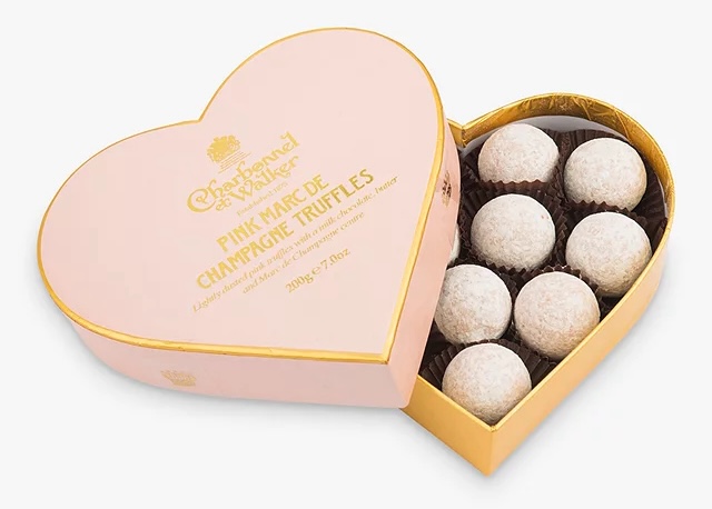 Valentine's Day Chocolate Heart Gift Fiance
