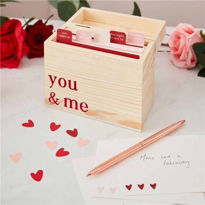 Valentine's Day Date Card Fiance Gift Idea