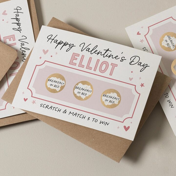 Valentine's Scratch Card Fiance