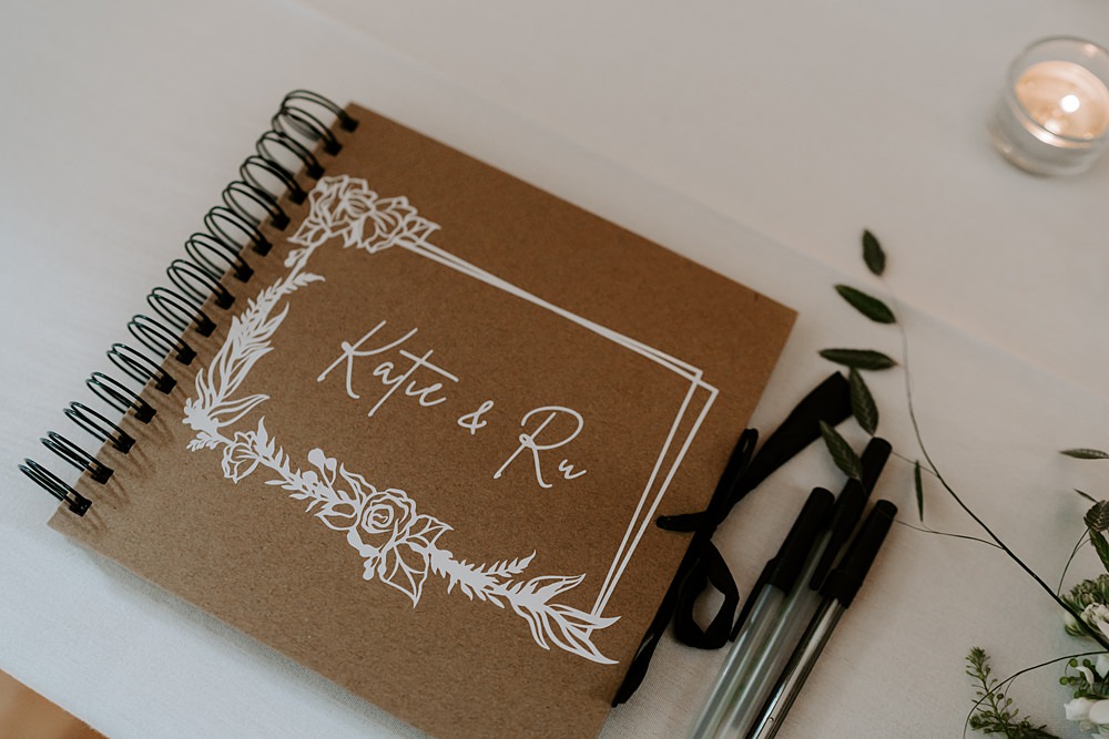 Wedding Ceremony At Home Gina Fernandes Photography Guest Book Illustrated