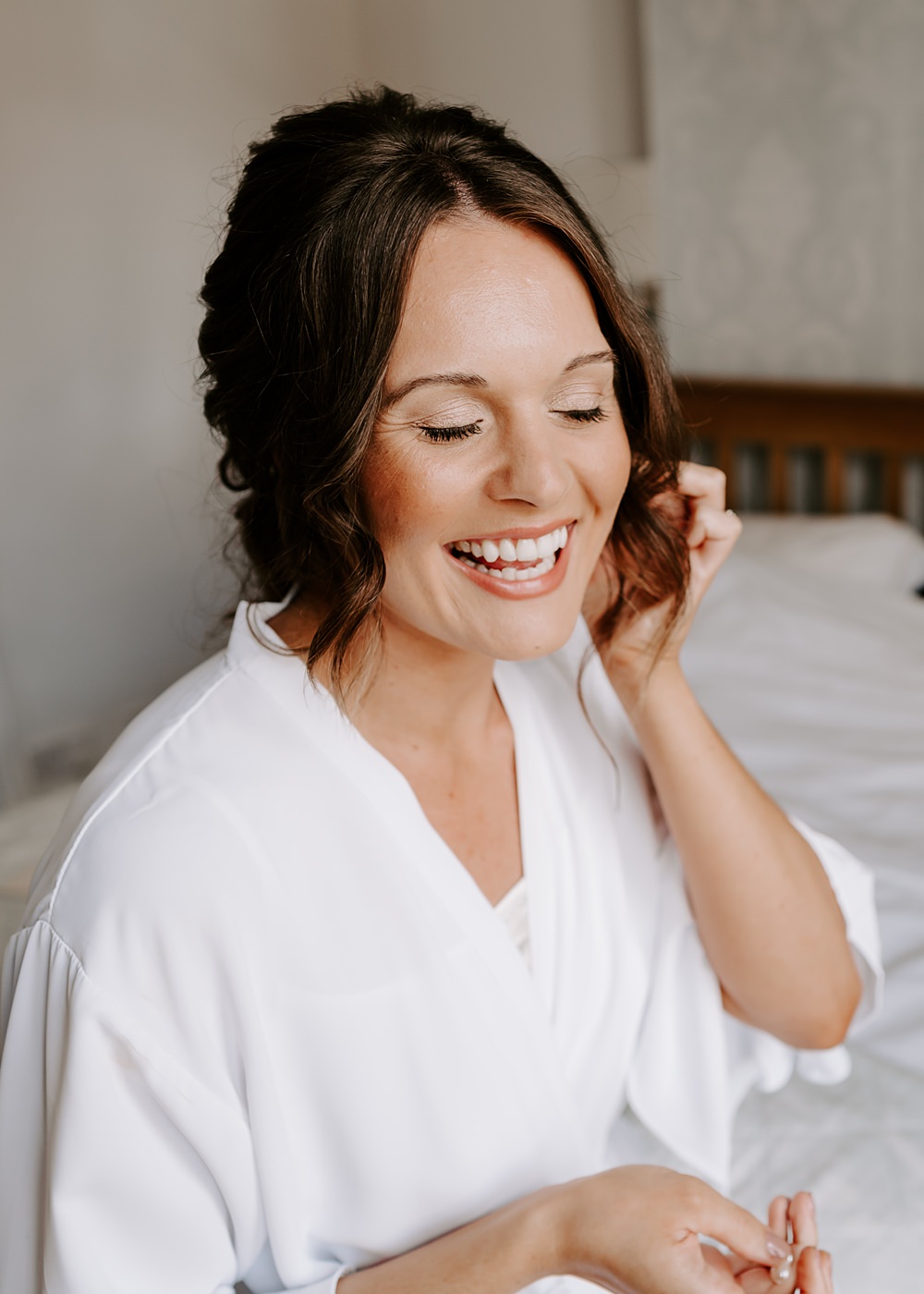 Wedding Ceremony At Home Gina Fernandes Photography Bridal Dewy Natural Makeup