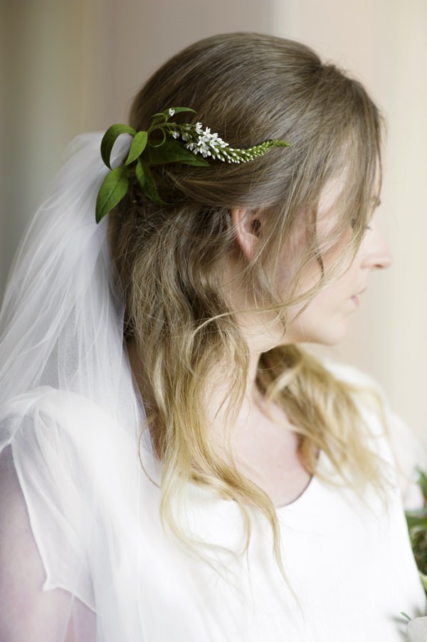 Wedding Hairstyle Veil Bridal Half Up Down Carey Sheffield