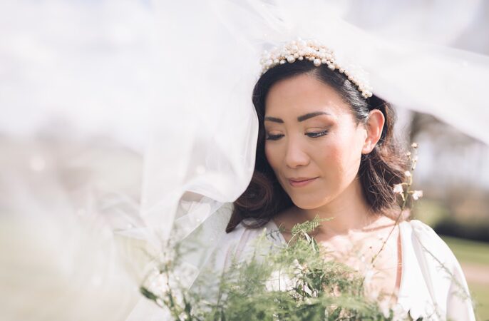Wedding Veil Hairstyle Ideas Bridal Ellie Mac Photography