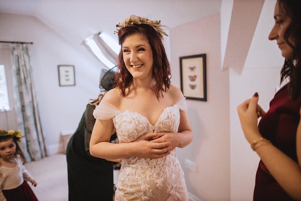 Conwy Barn Wedding Fox and Bear Photography
