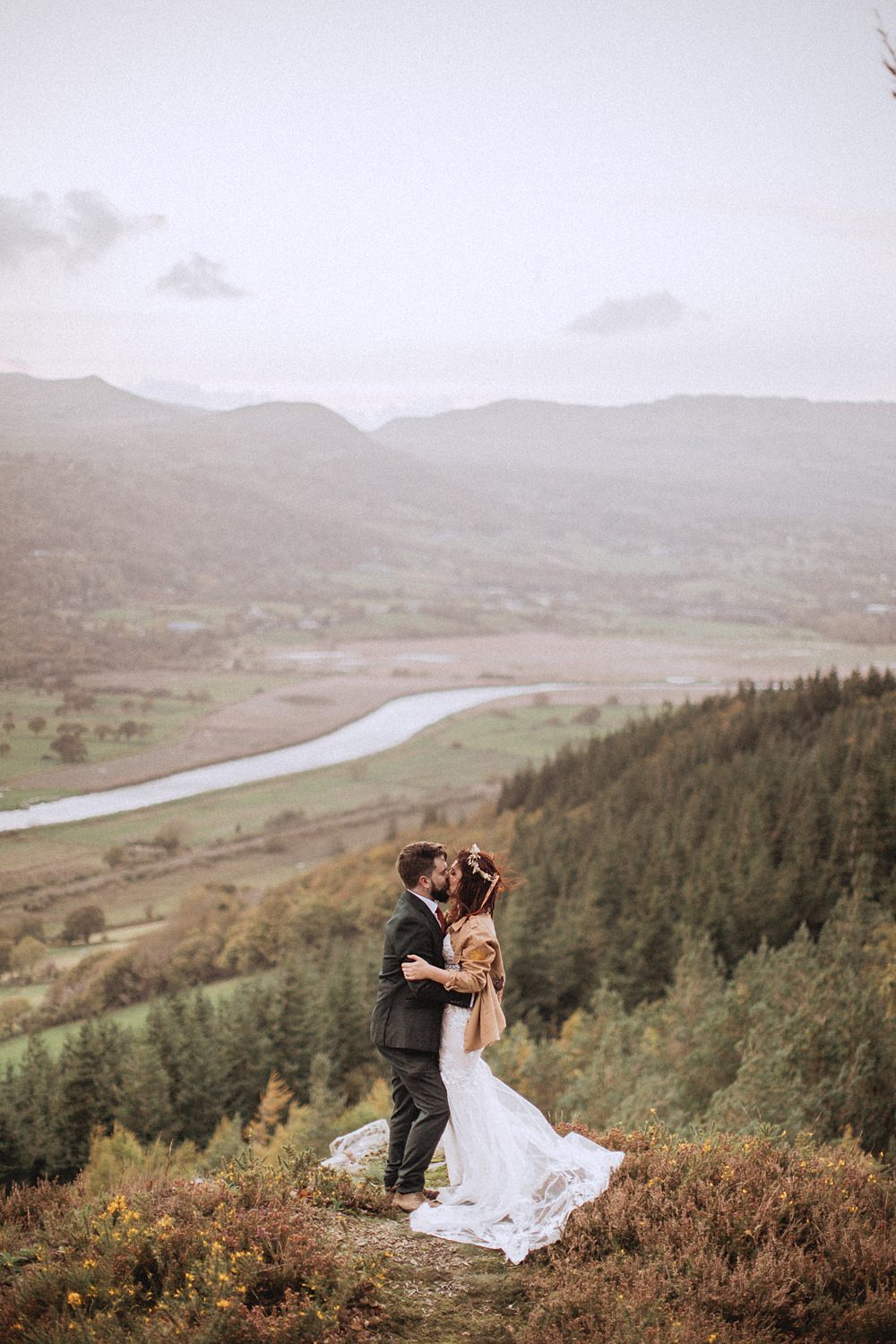 Conwy Barn Wedding Fox and Bear Photography