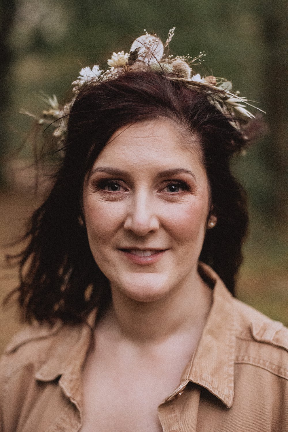Conwy Barn Wedding Fox and Bear Photography Bride Makeup Natural