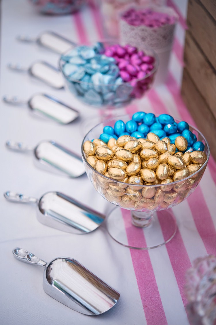 Spring Wedding Sweet Table Chocolate Eggs Photo Sara Reeve