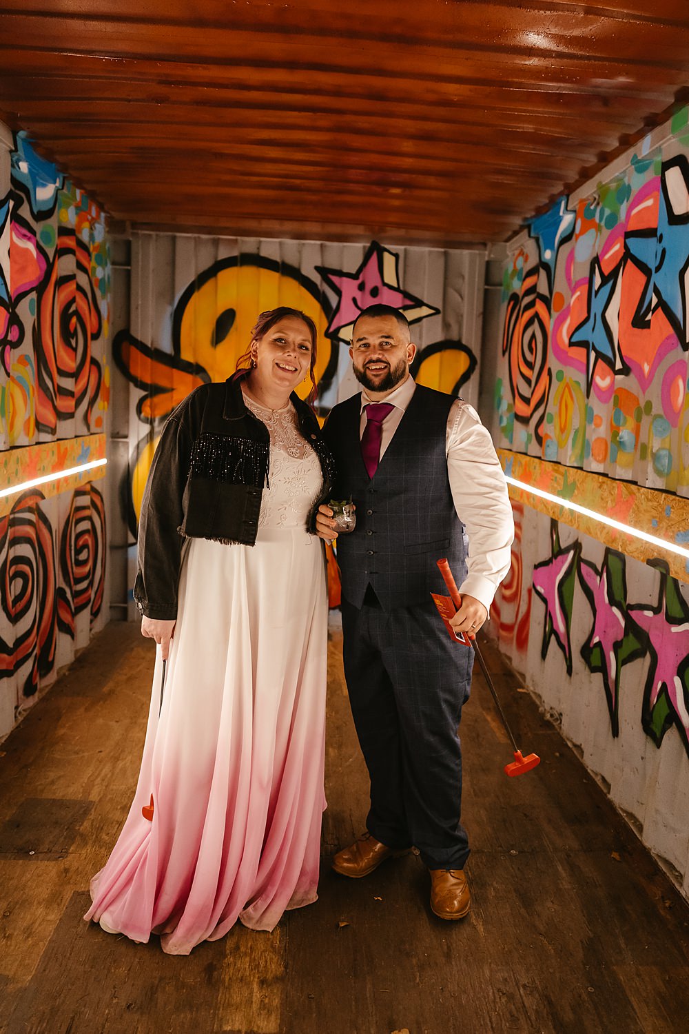 Stables at Ffolkes Wedding Cherrelle Blake Photography Crazy Mini Golf