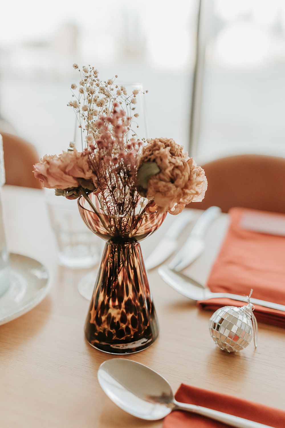 The Oystercatcher Wedding B Photography Dried Flowers Centrepiece Decor