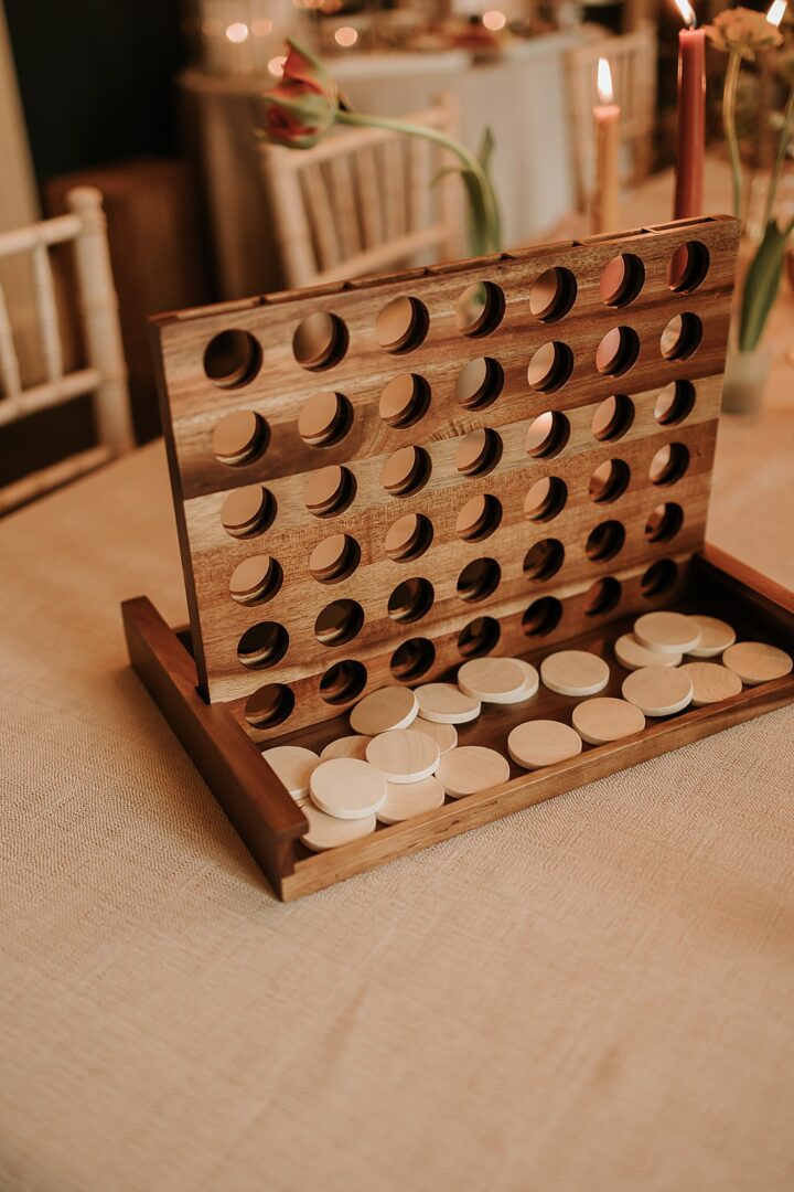 Wedding Board Game Wooden Spring Idea Sophie Ruck Photography