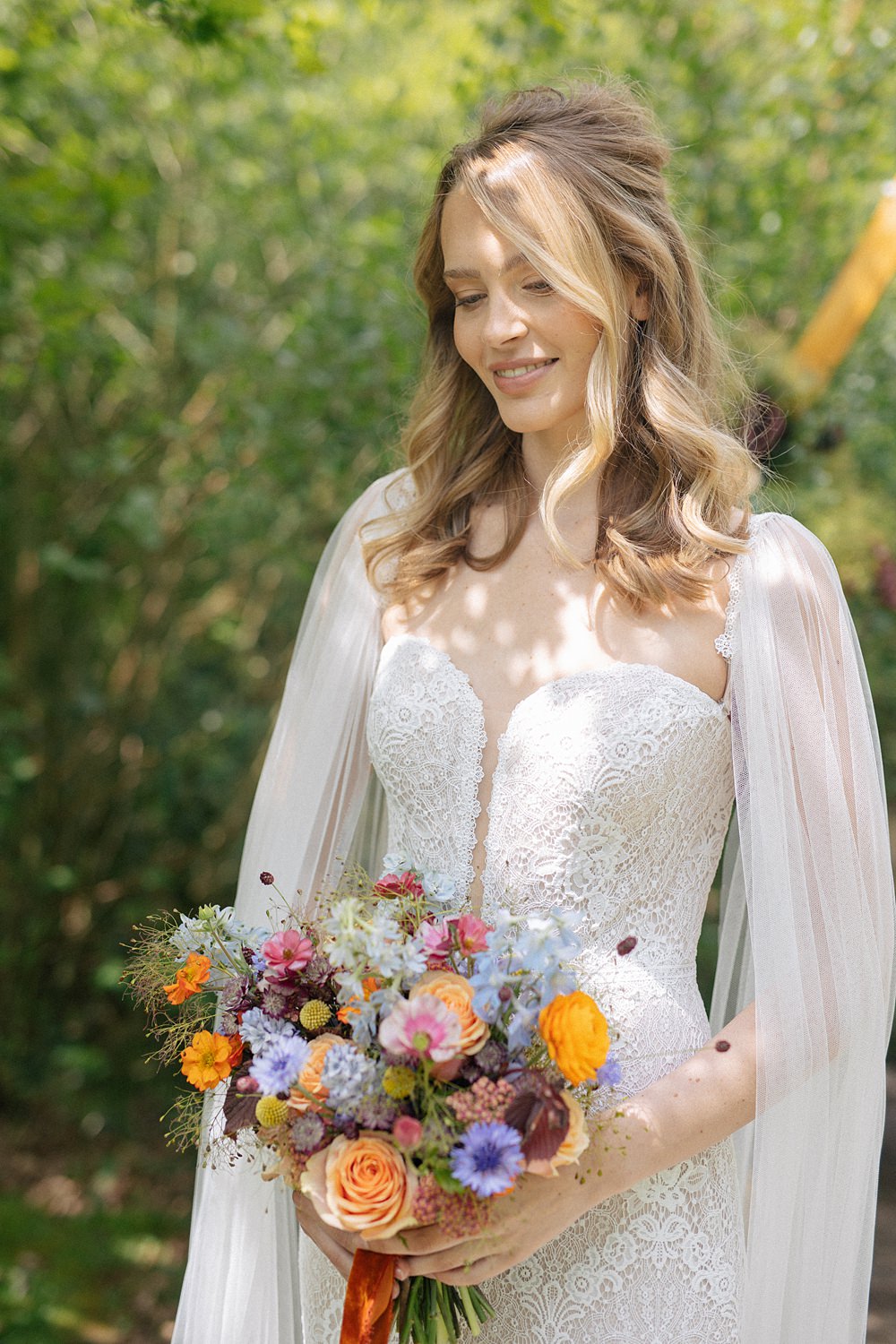Weddings At Woodfords Max Turner Weddings Cape Veil Bride Dress Gown