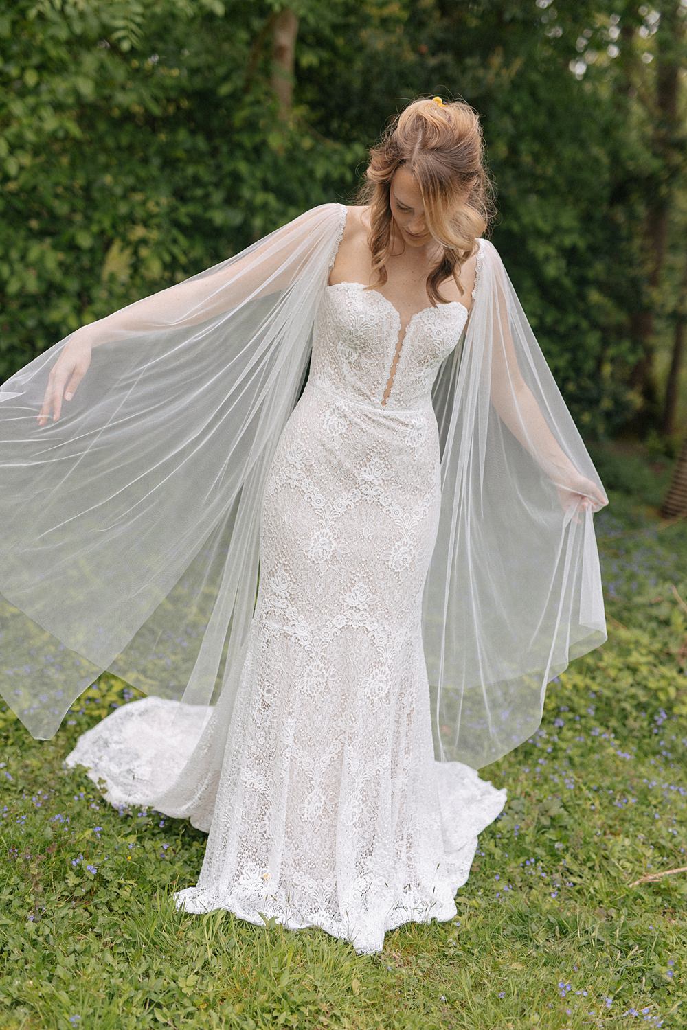 Weddings At Woodfords Max Turner Weddings Cape Veil Bride Dress Gown
