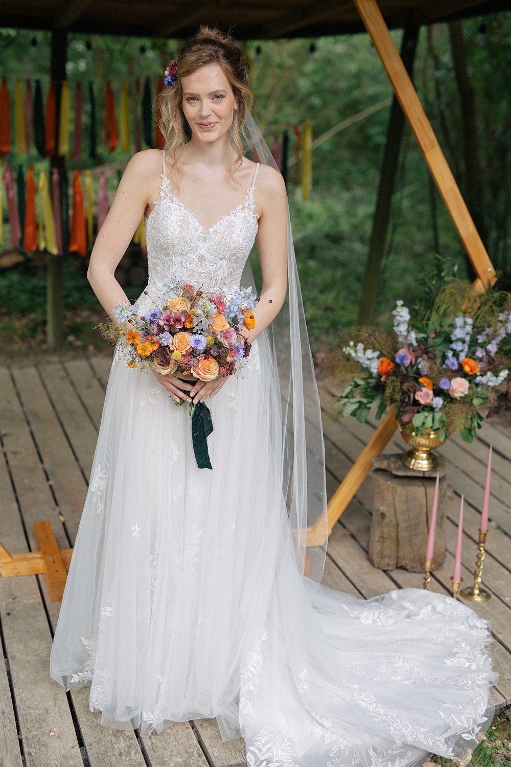 Weddings At Woodfords Max Turner Weddings Lace Tulle Gown Veil Bride