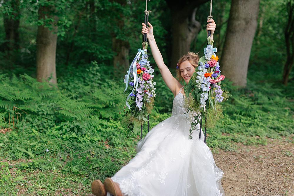 Weddings At Woodfords Max Turner Weddings Flower Swing
