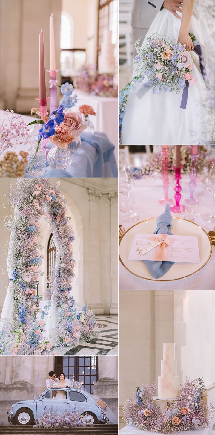 Blush Blue Summer Wedding Colours Samantha Broadley Photography