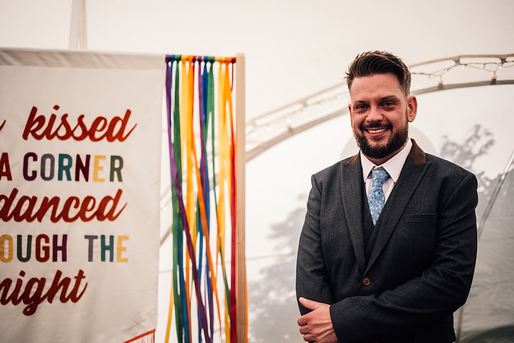 Cool Colourful Wedding Amy Elizabeth Photo