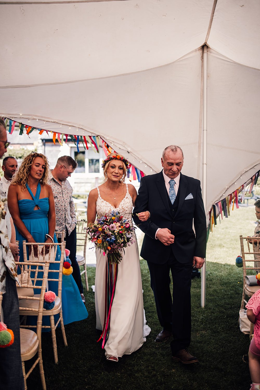 Cool Colourful Wedding Amy Elizabeth Photo