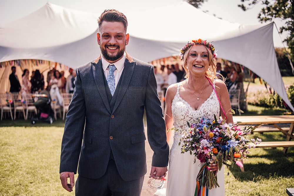 Cool Colourful Wedding Amy Elizabeth Photo