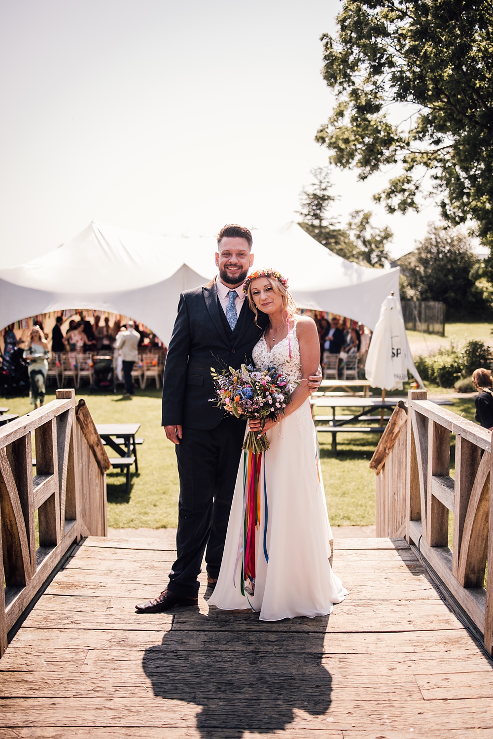 Cool Colourful Wedding Amy Elizabeth Photo