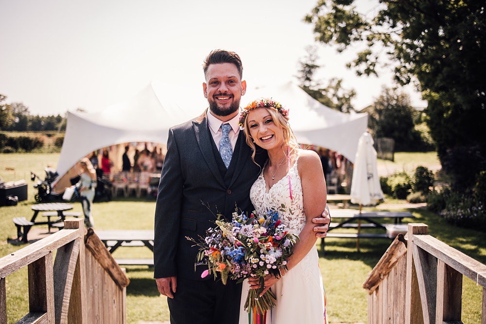 Cool Colourful Wedding Amy Elizabeth Photo