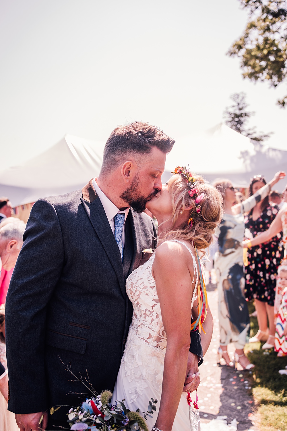 Cool Colourful Wedding Amy Elizabeth Photo