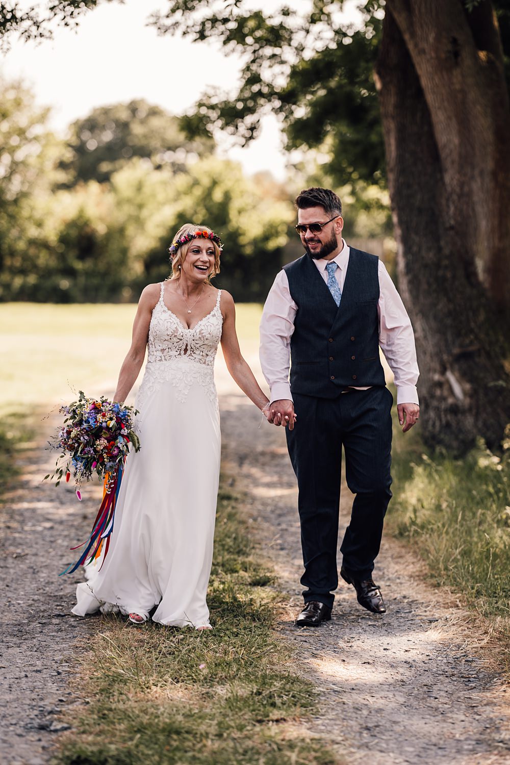 Cool Colourful Wedding Amy Elizabeth Photo