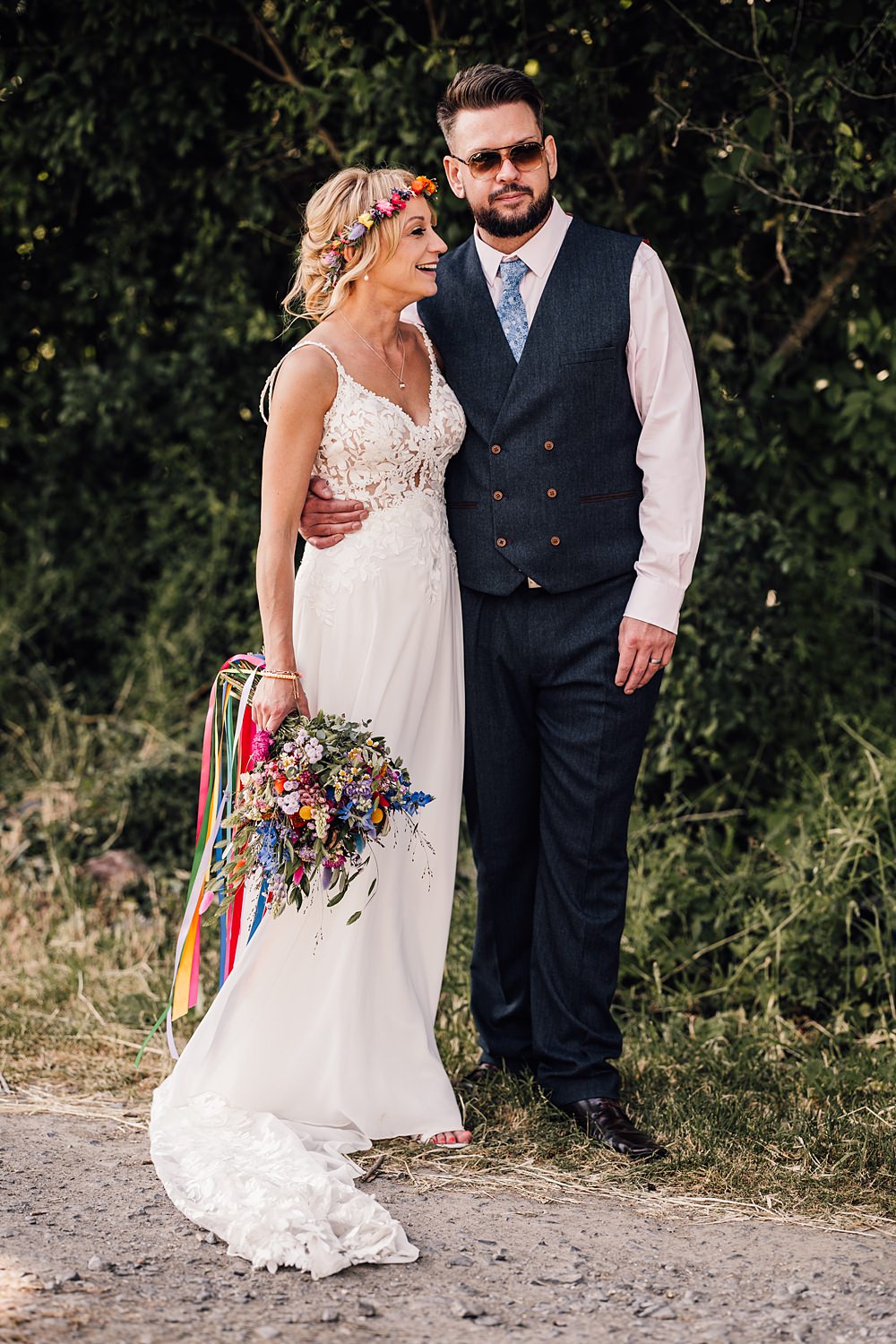 Cool Colourful Wedding Amy Elizabeth Photo