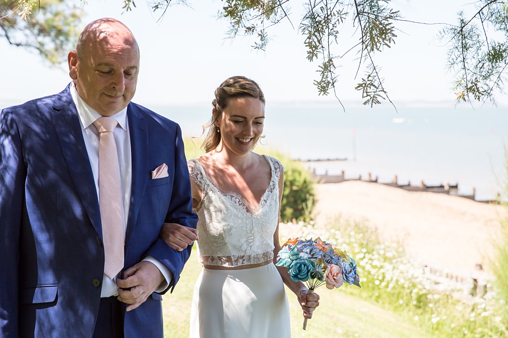 Kent Seaside Wedding Hannah Larkin Photography