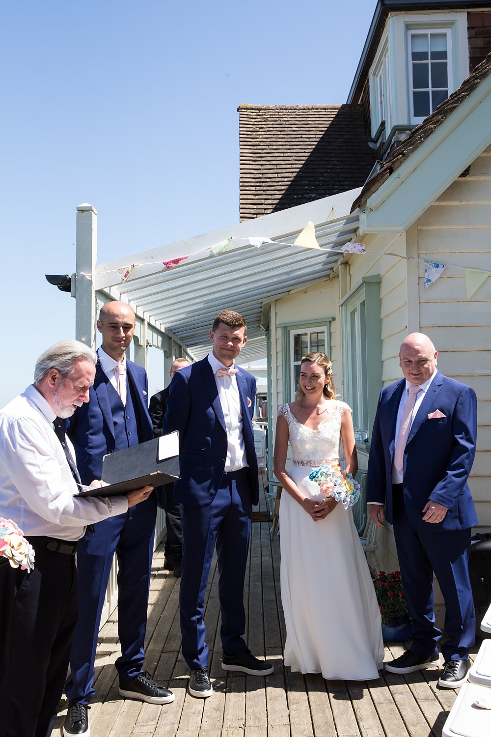 Kent Seaside Wedding Hannah Larkin Photography