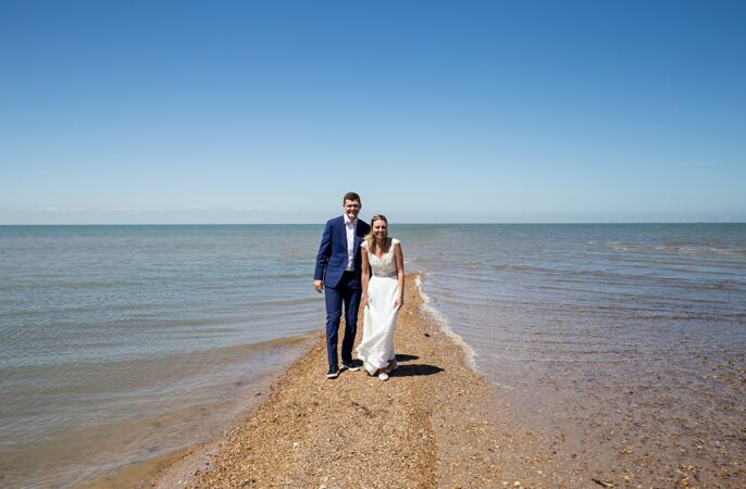 Kent Seaside Wedding Hannah Larkin Photography