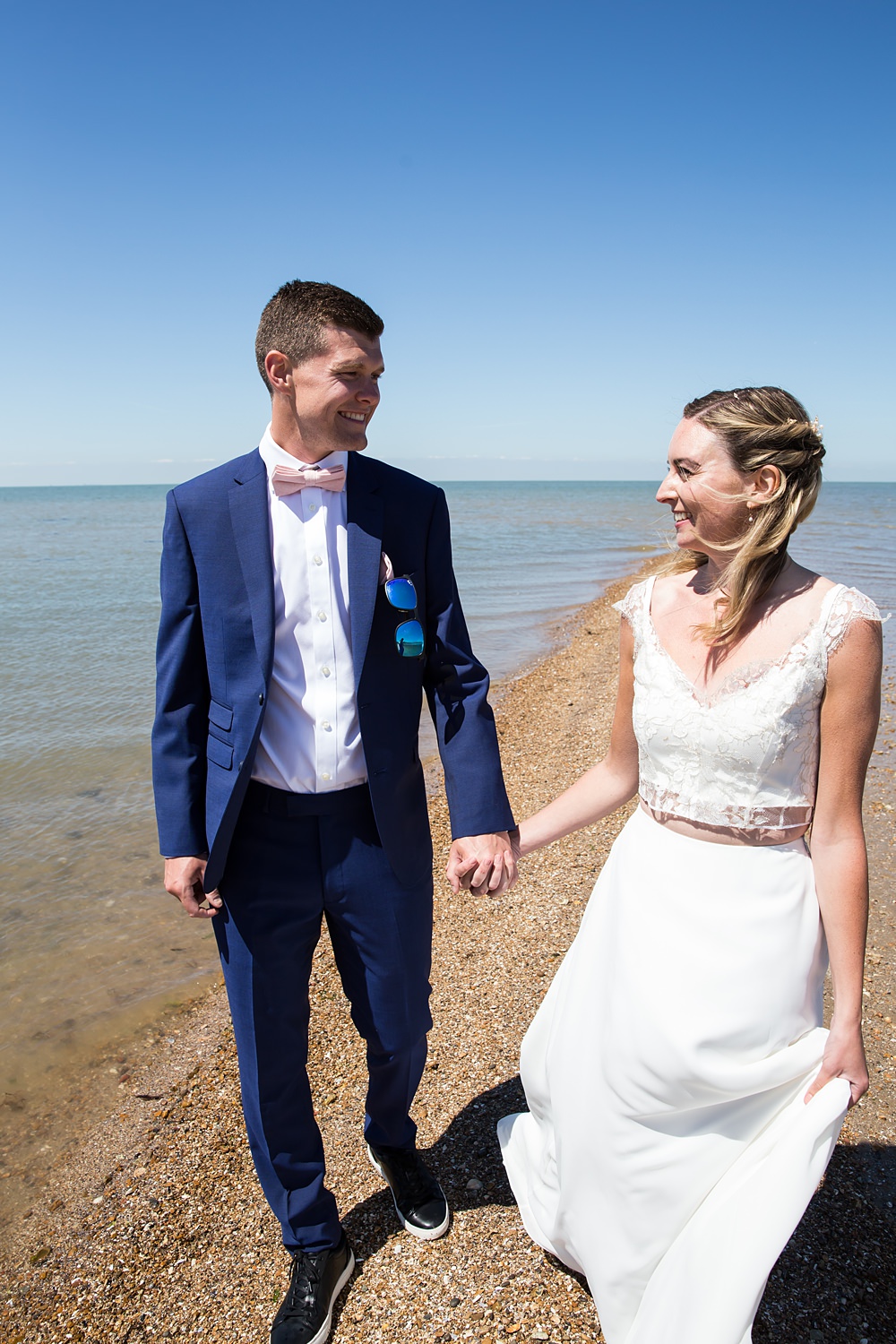 Kent Seaside Wedding Hannah Larkin Photography