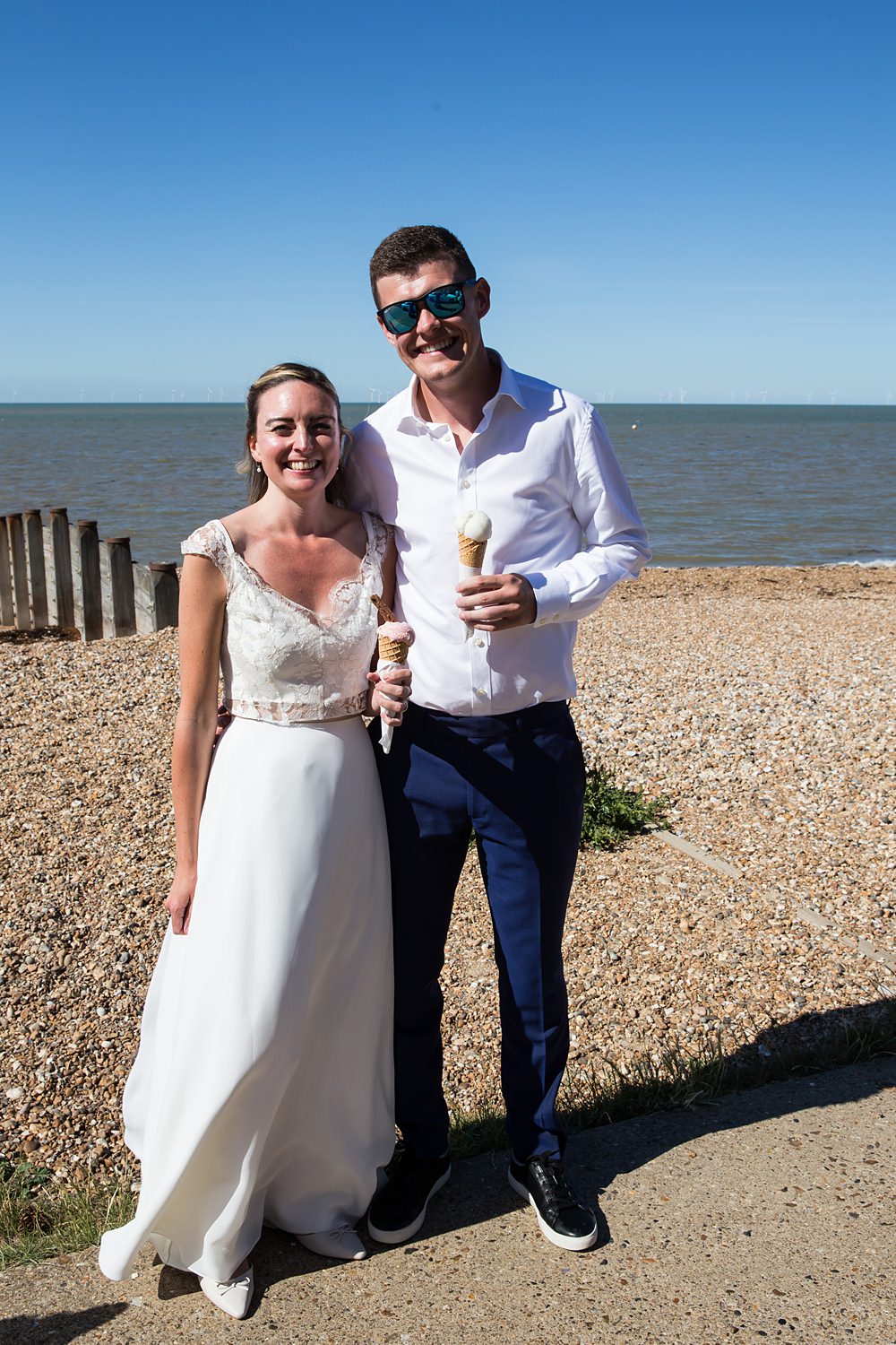 Kent Seaside Wedding Hannah Larkin Photography