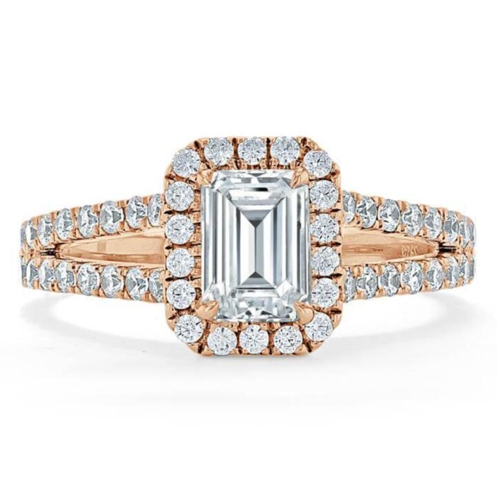 Moissanite Diamond Substitute Wedding Engagement Rings