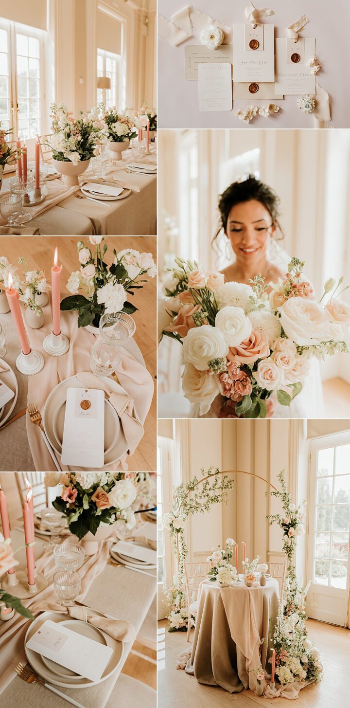 Neutral Wedding Colours Summery Gabriela's Photography and Film
