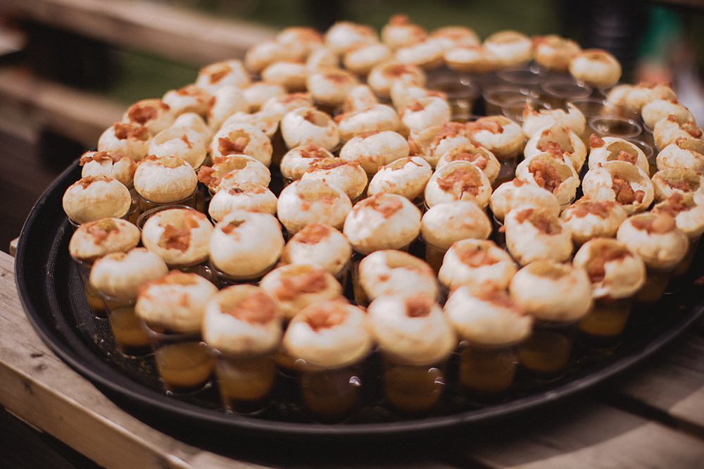 Canapes Pen Y Fron Wedding Fox and Bear Photography