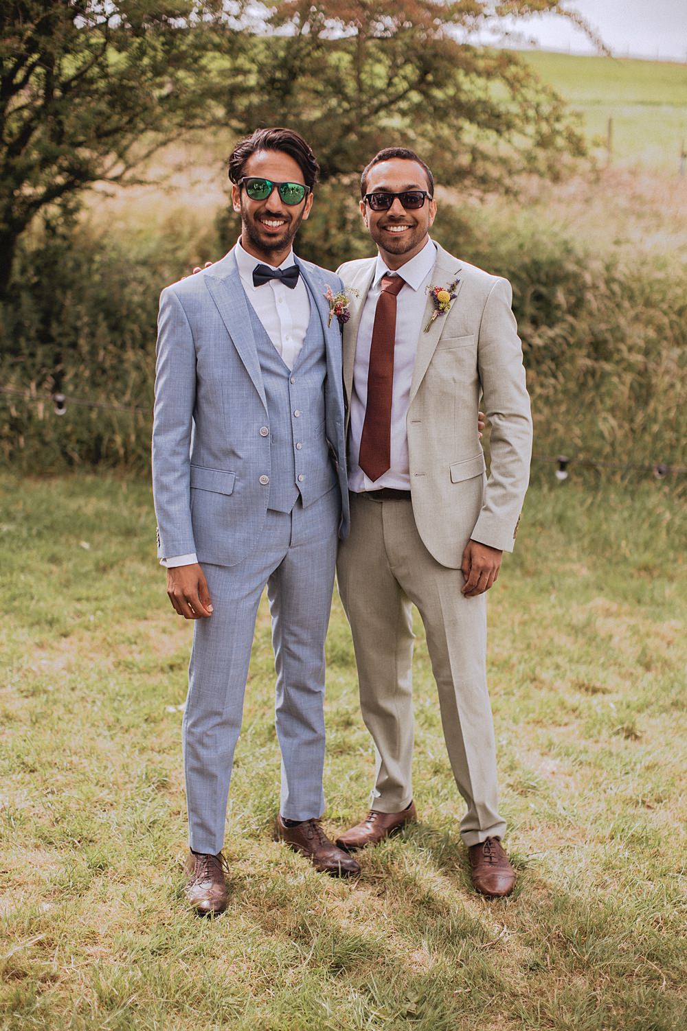 Groom Groomsmen Suits Pen Y Fron Wedding Fox and Bear Photography