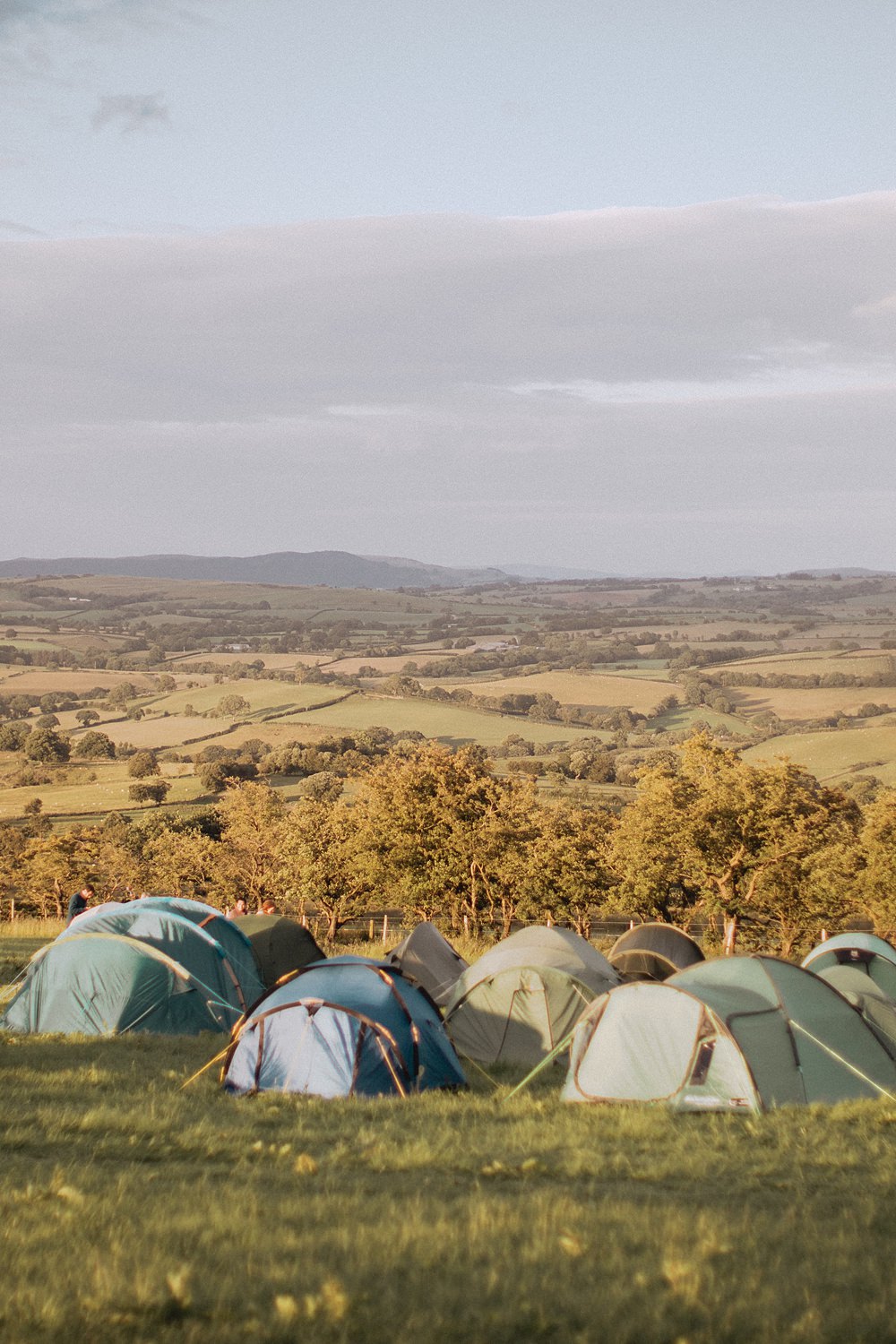 Camping Pen Y Fron Wedding Fox and Bear Photography