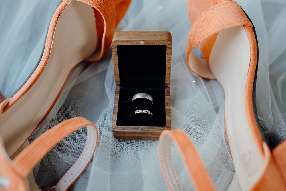 Royle Forest Wedding Bligh and Guy Wedding Visuals Wooden Ring Box