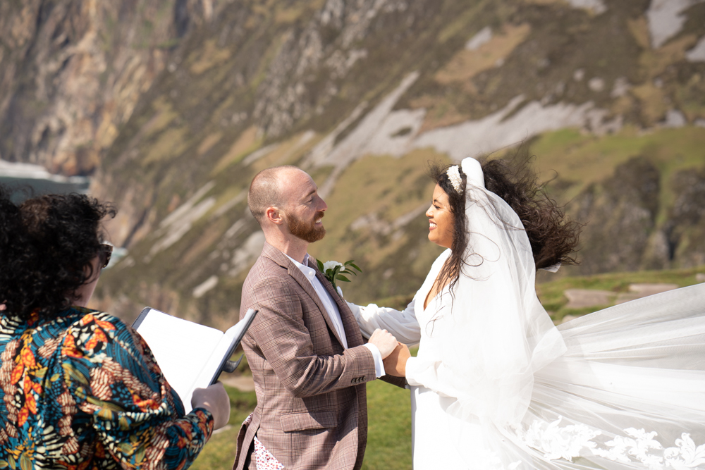 Sliabh Liag Donegal Elopement Wild and Green Photography