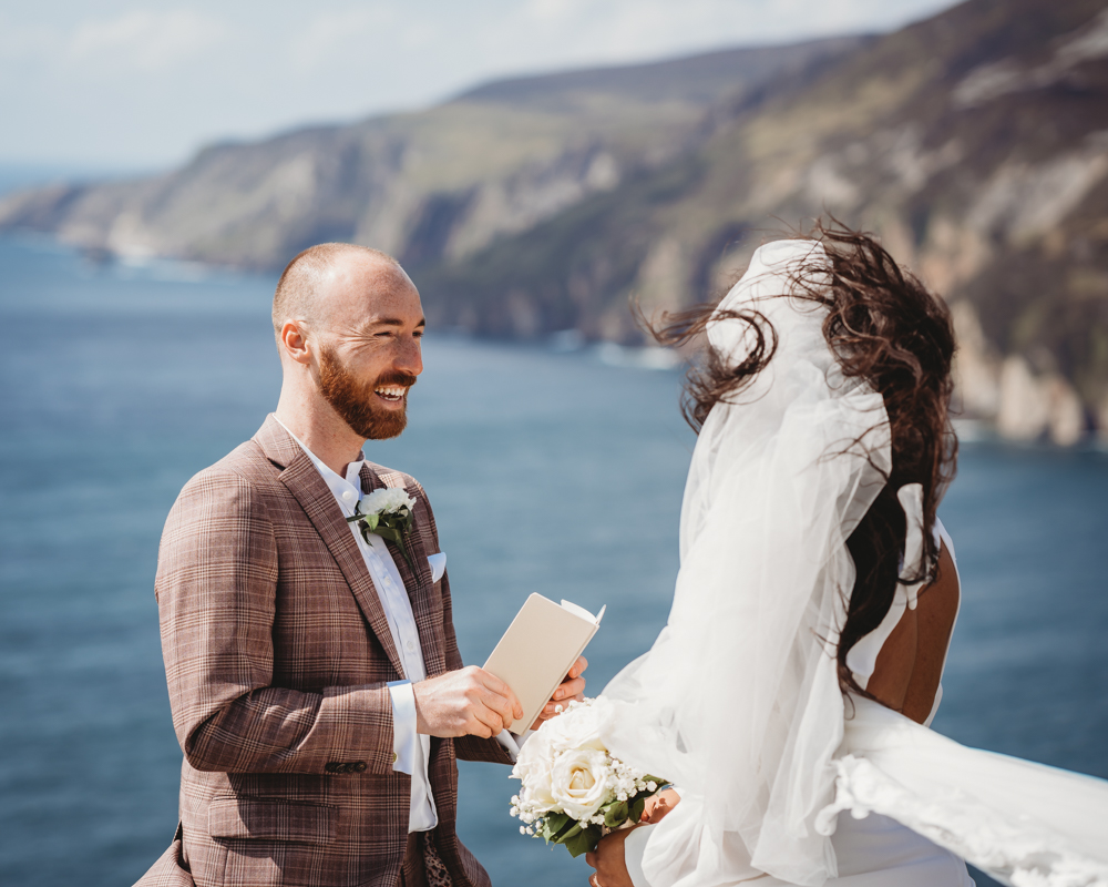 Sliabh Liag Donegal Elopement Wild and Green Photography