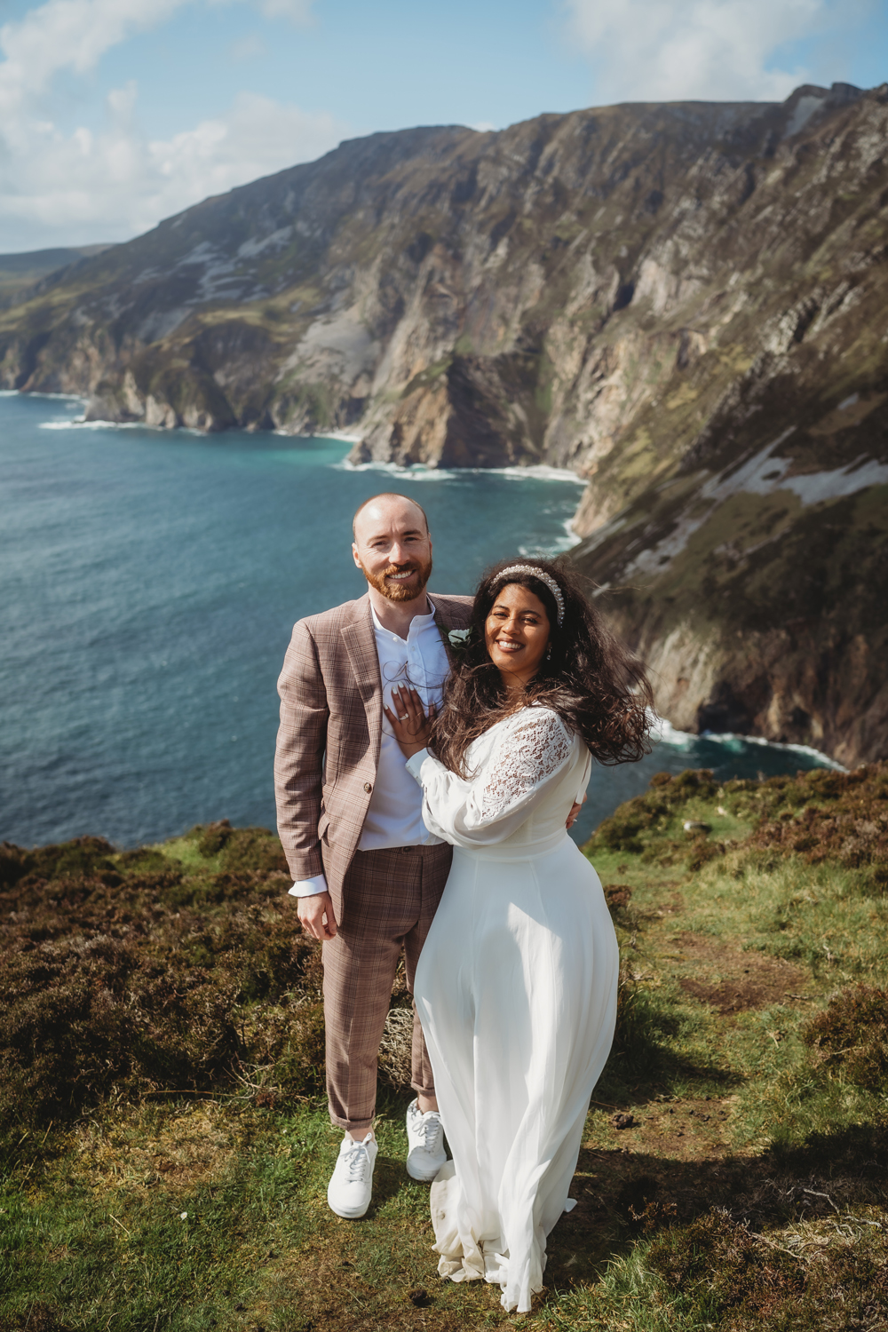 Sliabh Liag Donegal Elopement Wild and Green Photography
