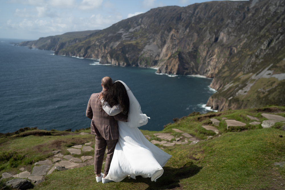 Sliabh Liag Donegal Elopement Wild and Green Photography